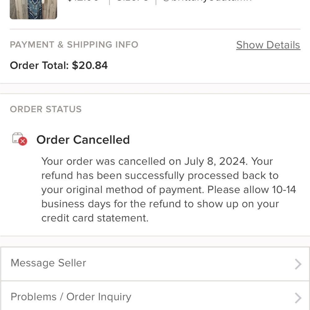 Sellers-always check your inventory!